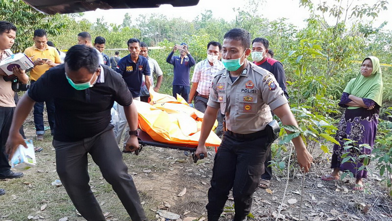 Dilaporkan Hilang, Eee...Ditemukan Tewas di Desa Kumantan Bangkinang